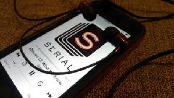 Serial is the podcast company displaying information about the Adnan Syed case.